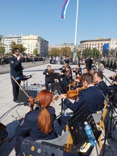 "Binički" na promociji najmlađih oficira Vojske Srbije